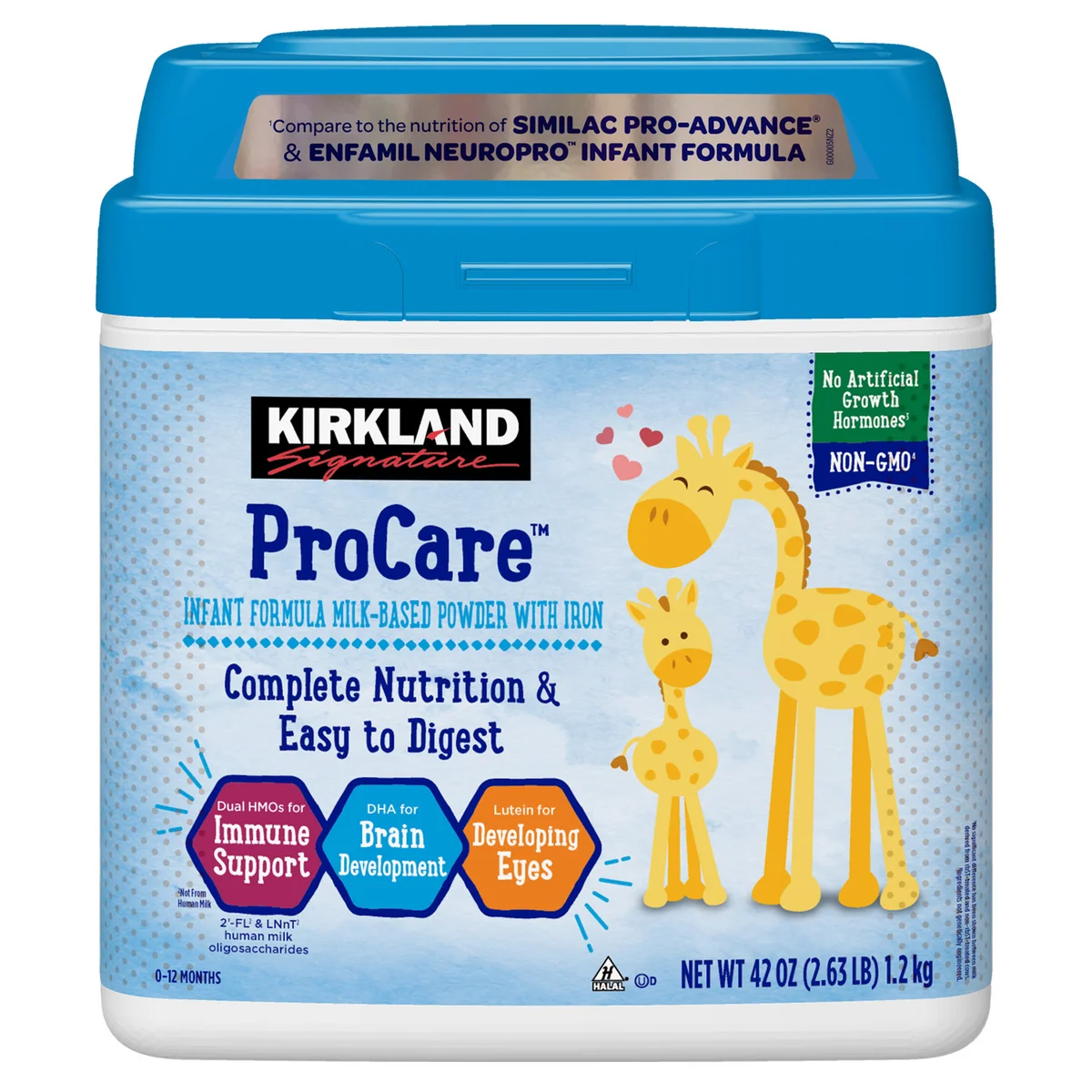 ProCare with Dual HMO's, Non-GMO Infant Formula 42 oz